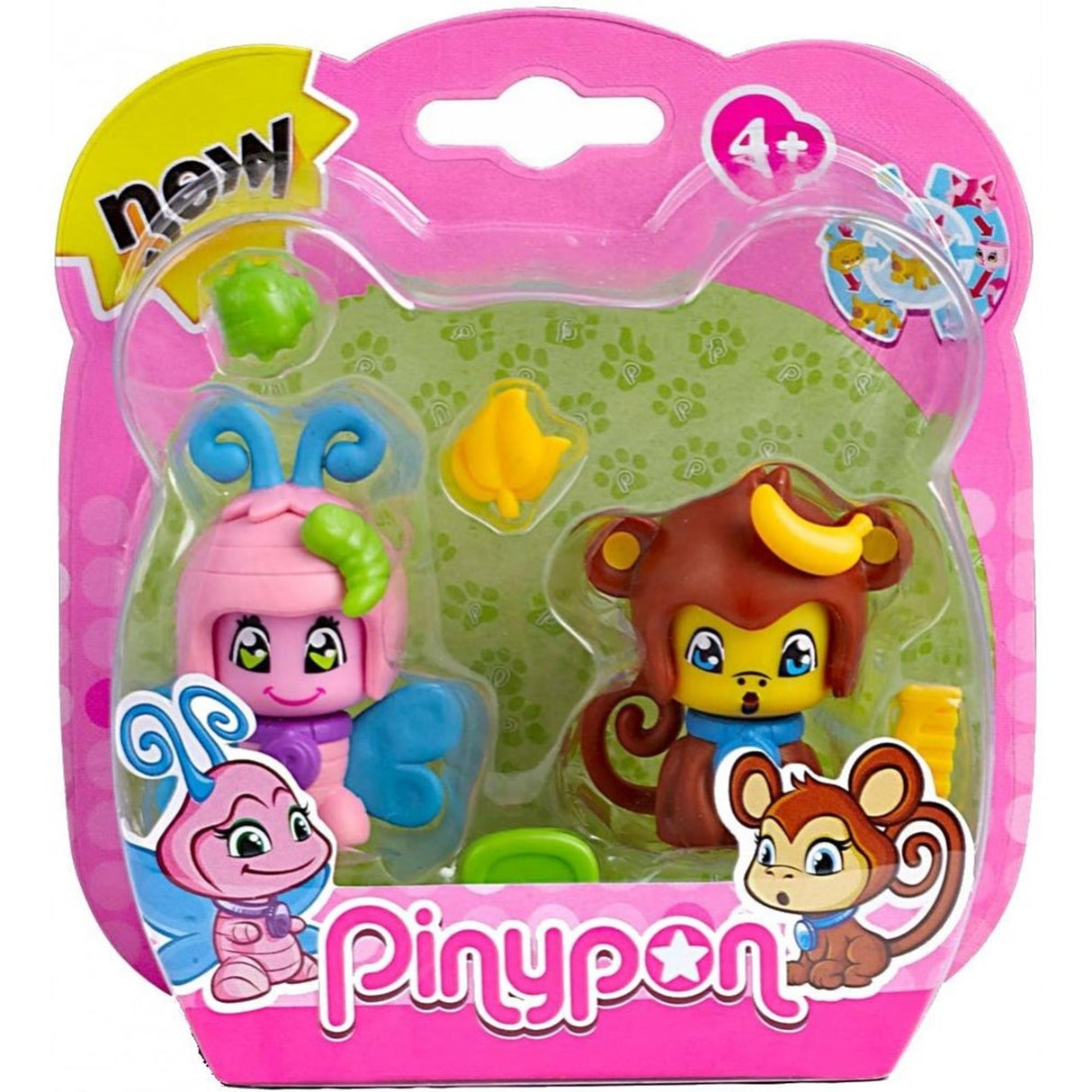 Pinypon huisdier 4,5cm 2-pack