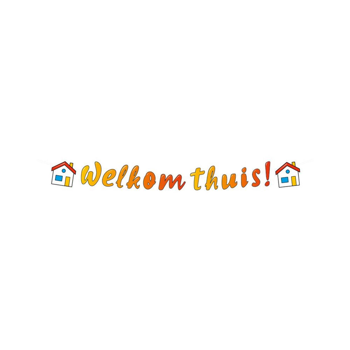 Paperdreams letter banner - welkom thuis