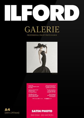 Ilford galerie satin photo 260g a4 100 vel