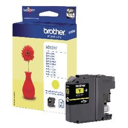 Inktcartridge brother lc121y geel