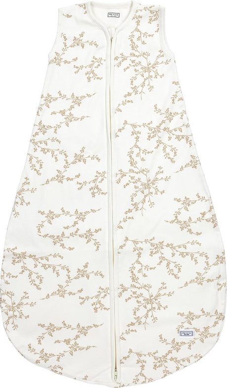 Meyco baby branches baby zomerslaapzak rond - sand - 86cm - 0.5 tog