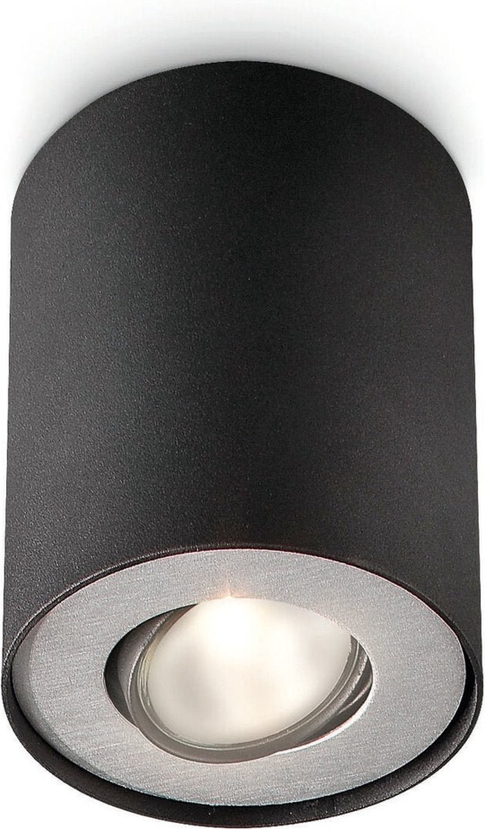 Philips led philips pillar opbouwspot - 1-lichts - zwart