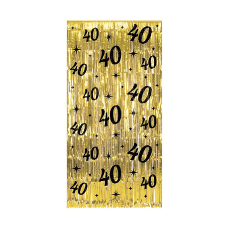 Paperdreams classy party deurgordijn - 40 100x200cm