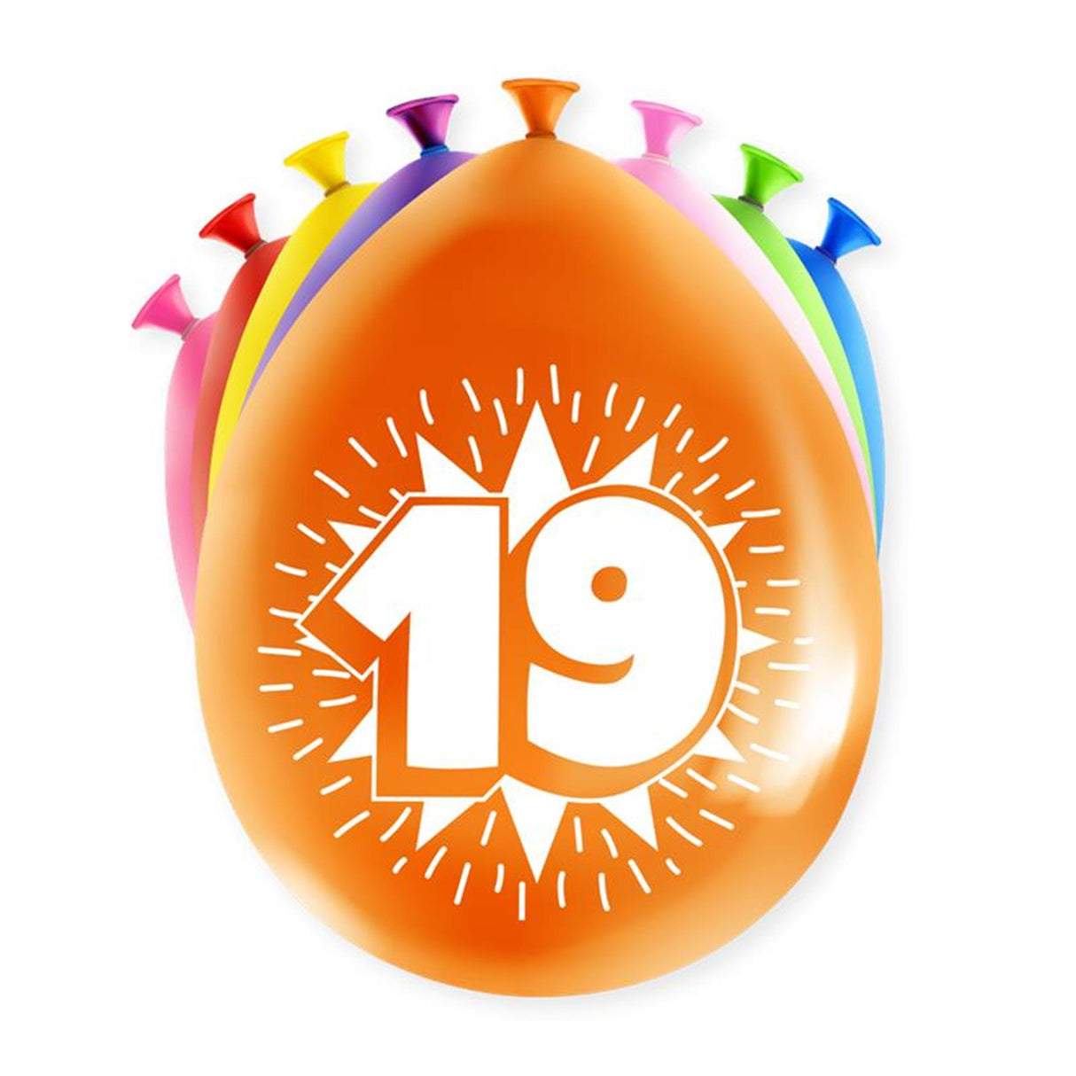 Paperdreams happy party ballon - 19 jaar