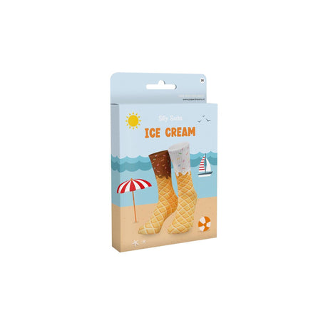 Paperdreams silly socks - ice cream - polyester