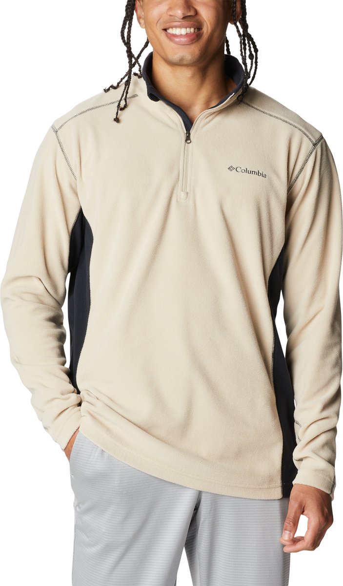 Columbia klamath range™ ii half zip fleecetrui - outdoortrui - fleece trui - heren - maat xxl - bruin