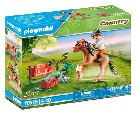 Playmobil - 70516 country pony met accessoires