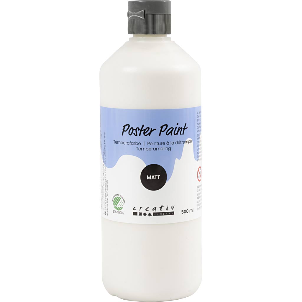 Https: www.cchobby.nl plakkaatverf-matt-semi-dekkend-wit-500-ml-1-fles
