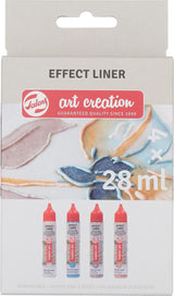 Talens art creation effektliner set 4x28ml specialtiesparel