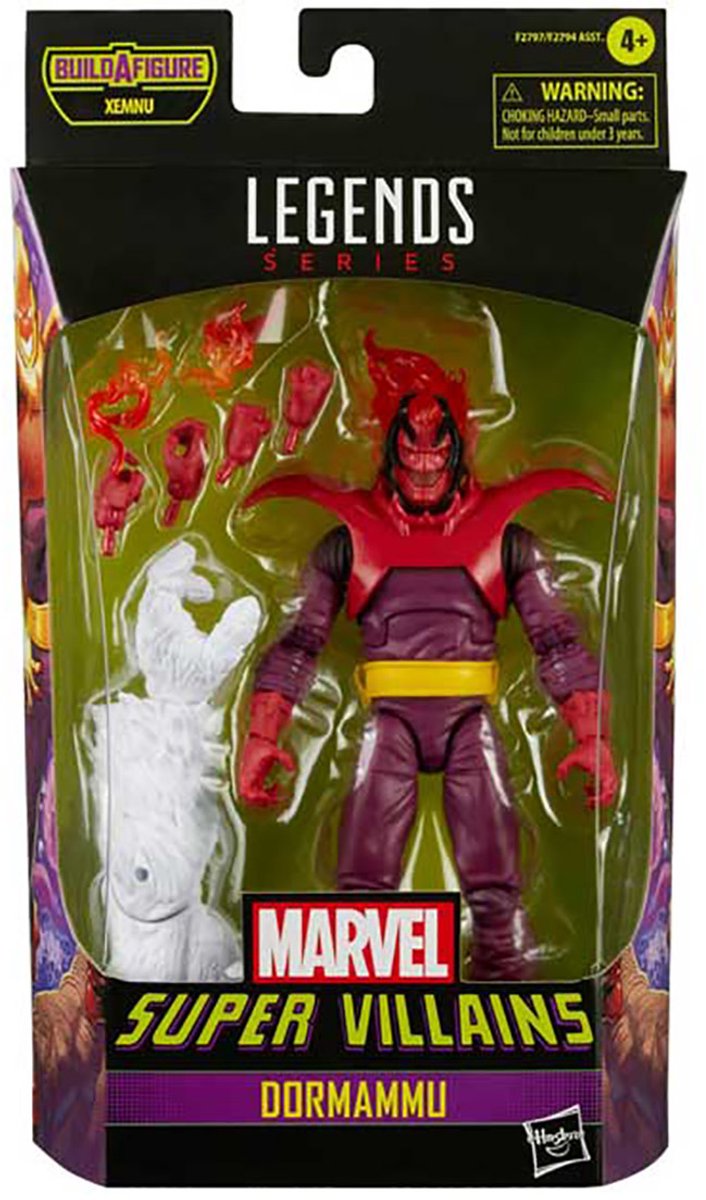 Hasbro marvel legends series - build-a-figuur xemnu wave - marvel super villains dr. doom action figuur 15cm