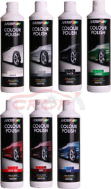 Motip colour polish black 500ml - herstelt originele kleur - glanzend resultaat