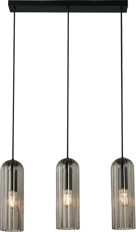 Nordlux miella-hanglamp-3-rail-e27-smoke glas