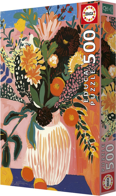 Educa - puzzel - boho bloom - 500 stukjes - legpuzzel.