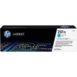 Tonercartridge hp 201x cyaan