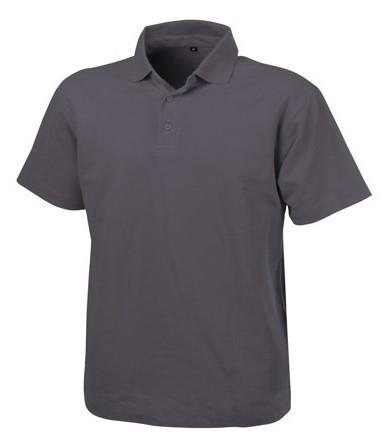 Dassy polo shirt leon katoen grijs xxl