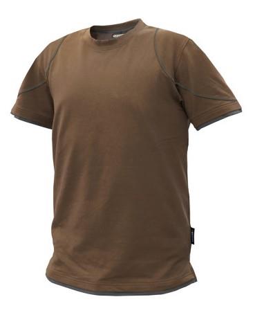 Dassy t-shirt kinetic bruin grijs m