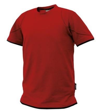 Dassy t-shirt kinetic rood zwart xl
