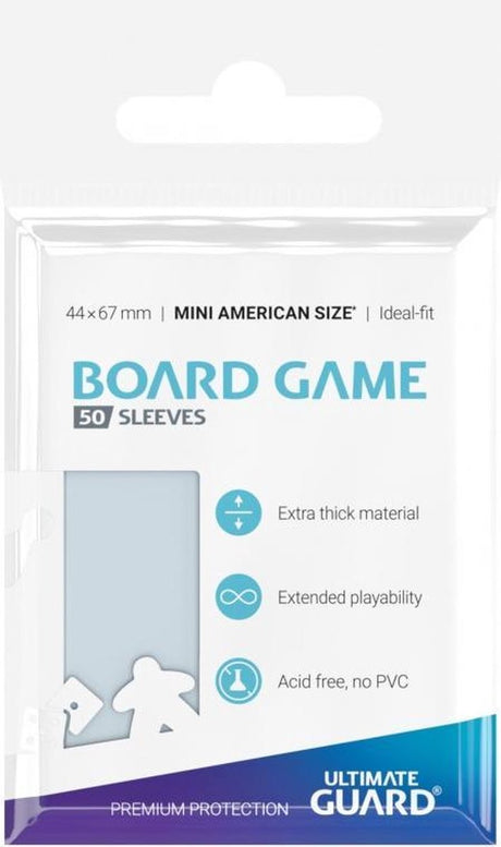 Ultimate guard board game sleeves (50) - mini american