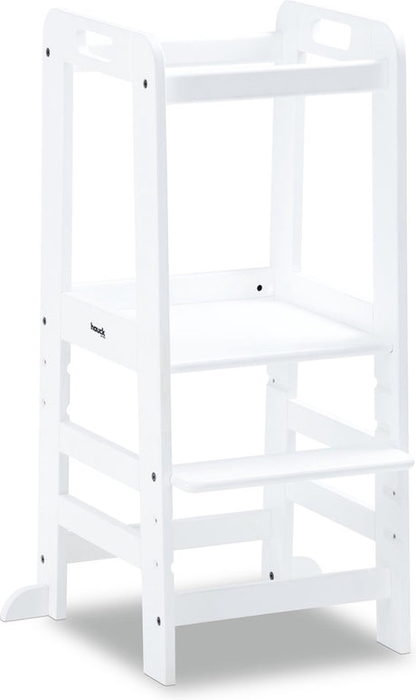 Hauck learn n explore - leertoren - opstapje - fsc® mix gecertificeerd beukenhout - white