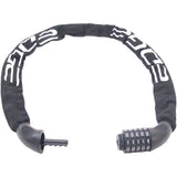 Kettingslot met code Edge Trace Code 90cm - zwart