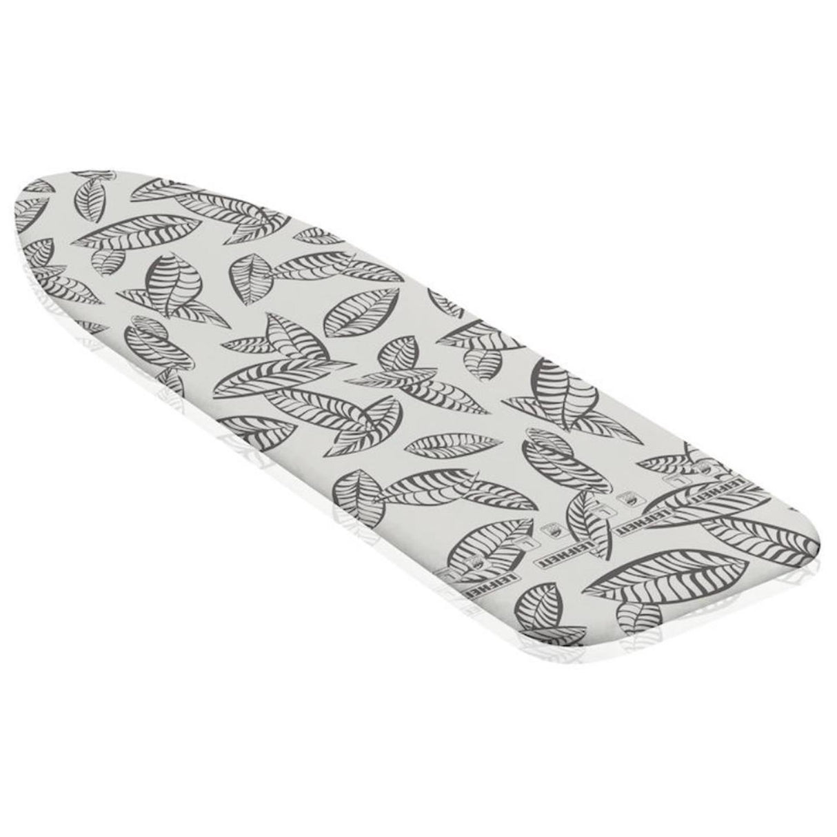 Leifheit strijkplankhoes perfect steam air board express l universeel - 140 x 45 cm strijkvlak - 3 mm dikke molton - zwart - wit