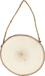 Creativ company deurschild hout, 12-14 cm