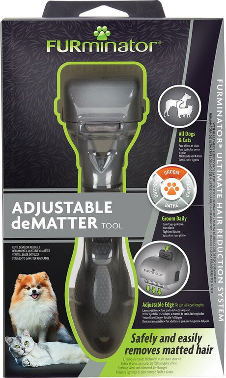 Furminator grooming dog en cat dematting tool