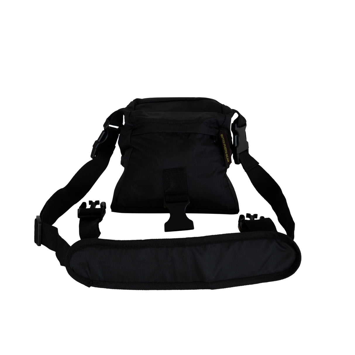 Buteo photo gear bean bag 1 zadelmodel zwart met draagriem
