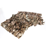 Buteo photo gear 3d leafs camouflagenet forest camo bruin 2,4x3 m