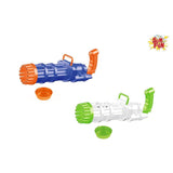 Sun fun xxl bubble gun - bellenblaas pistool - inclusief sop - groen - bellenblaasmachine - bellenblaas machine