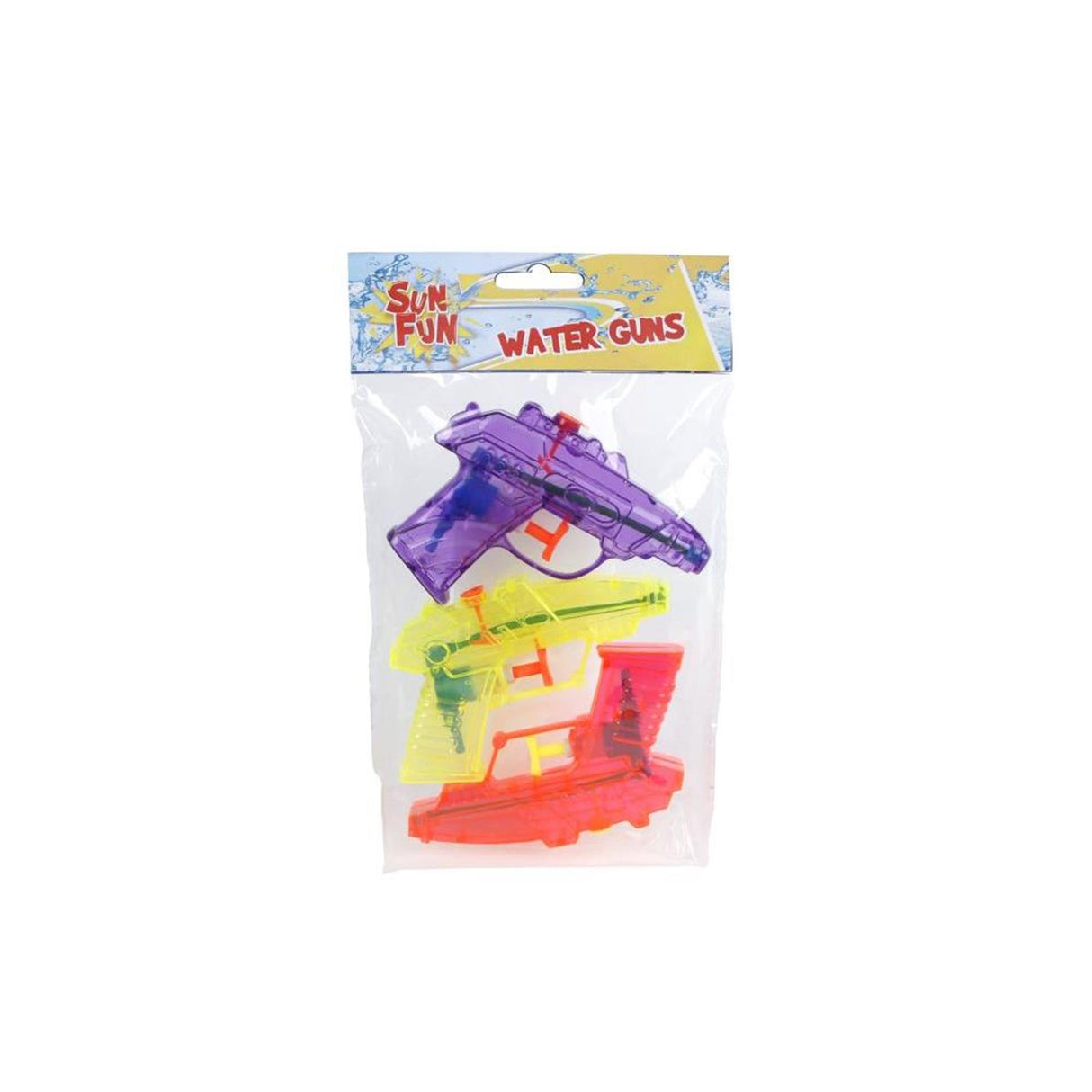 Sun fun waterpistolen 11,5cm 3-dlg