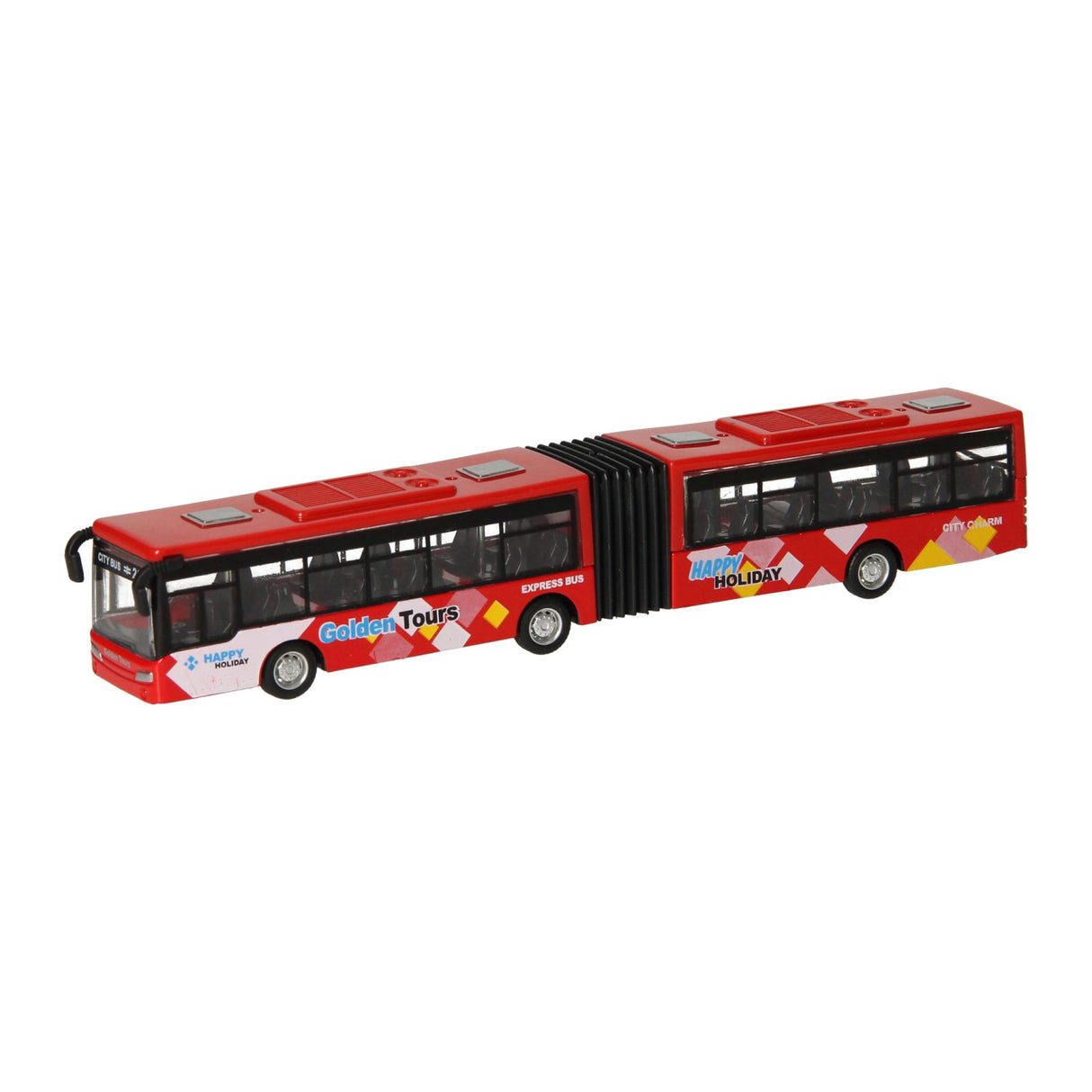 Die-cast metalen trolleybus