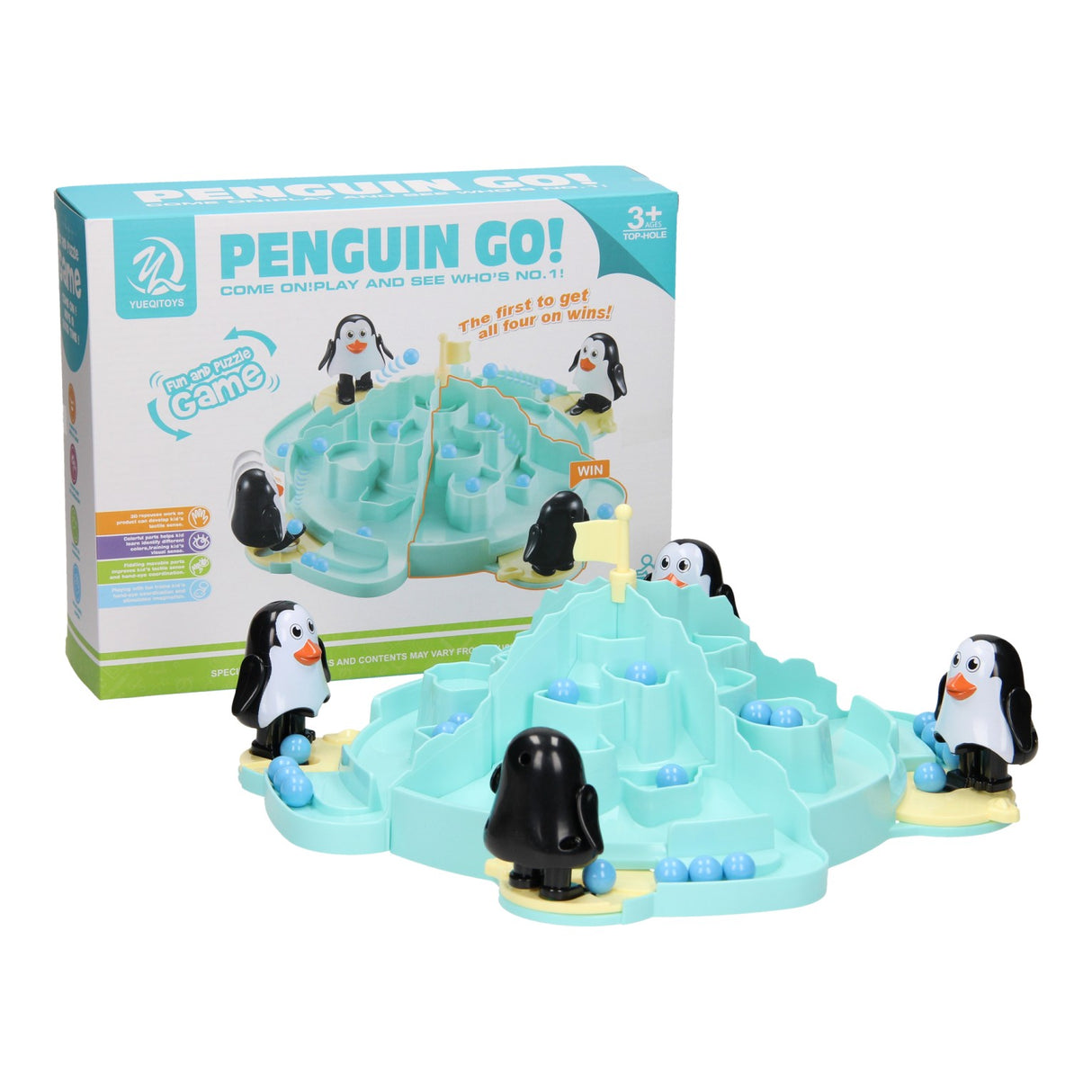 Hoppe pinguïnspel go