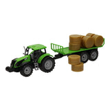 Tractor met balenwagen 1:32