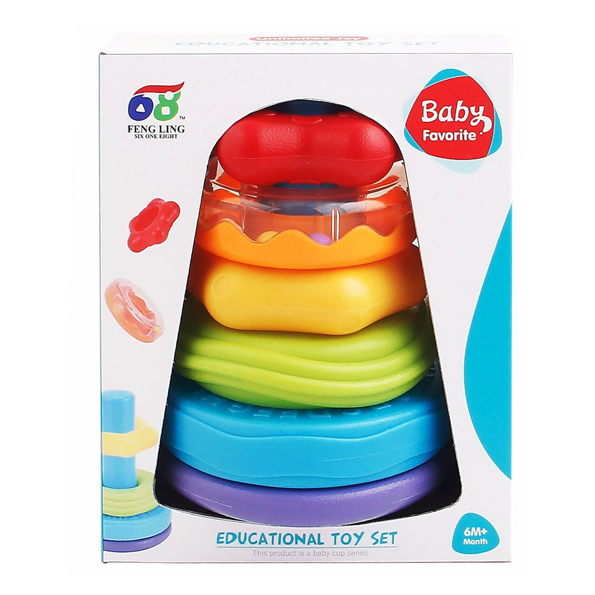 Lobbes speelgoed bv baby stapeltoren