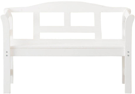 Sens tuinbank friesenbank fsc grenen hout 113x40x75cm wit