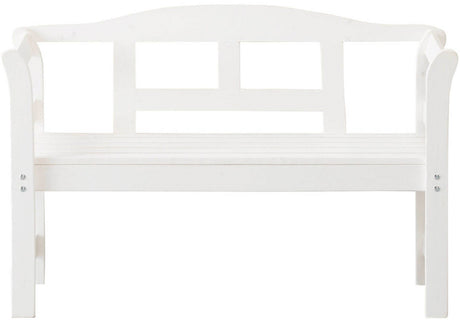 Sens tuinbank fsc grenen hout 113x40x75cm wit