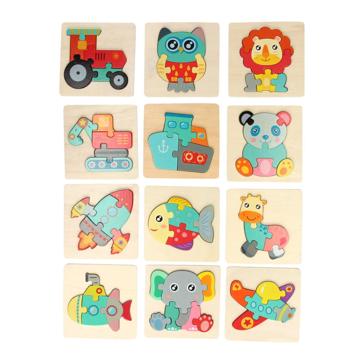 Houten puzzeltje