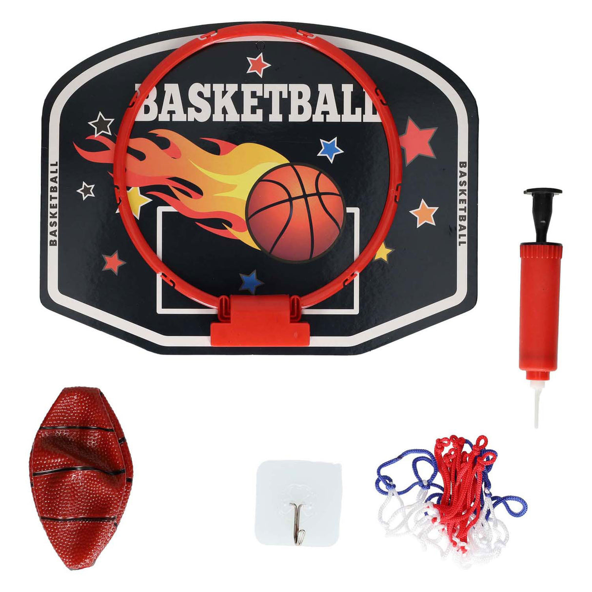 Basketbalbord met Bal