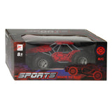 Lobbes speelgoed bv rc auto met rookfunctie - rood