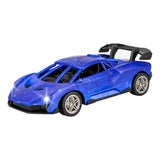 Rc racewagen blauw zwart bestuurbare auto