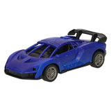 Rc racewagen blauw zwart bestuurbare auto