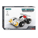 Metalen constructieset auto, 41dlg.