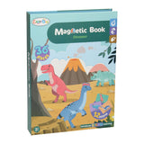 Magnetisch boek - dinosaurus, 36dlg.