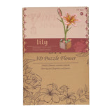 Lobbes speelgoed bv lobbes houten bouwpakket lelie 3d - creatief speelgoed bloemen.