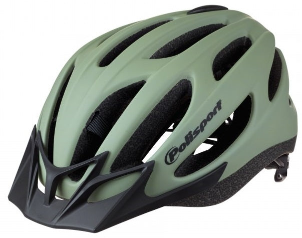 Polisport mtb helm sport-flow l 58-62cm mat groen