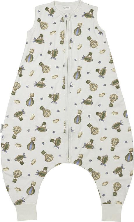 Meyco baby air balloons baby zomer slaapoverall jumper - multicolour - 92cm - 0.5 tog