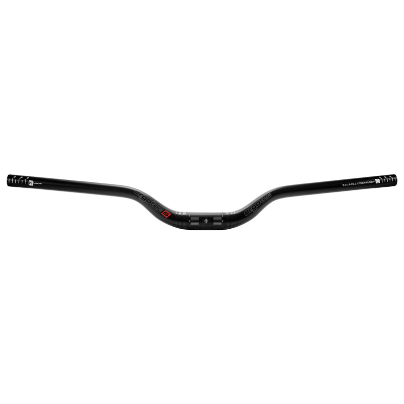 Ergotec Stuur Riser Bar ø35,0x780 zwart