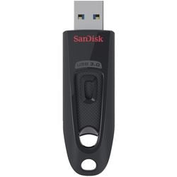 Usb stick scandisk ultra fit 128gb zwart