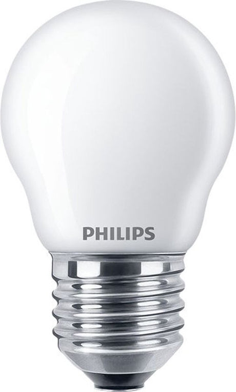 Philips led philips corepro ledluster e27 kogel mat 4.3w 470lm - 827 zeer warm wit | vervangt 40w